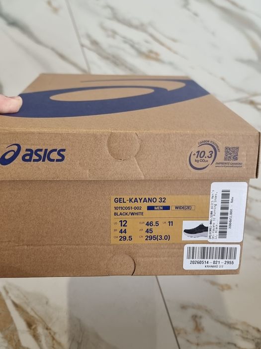 Оригінал 100% кросівки asics kayano 32   euro  46.5