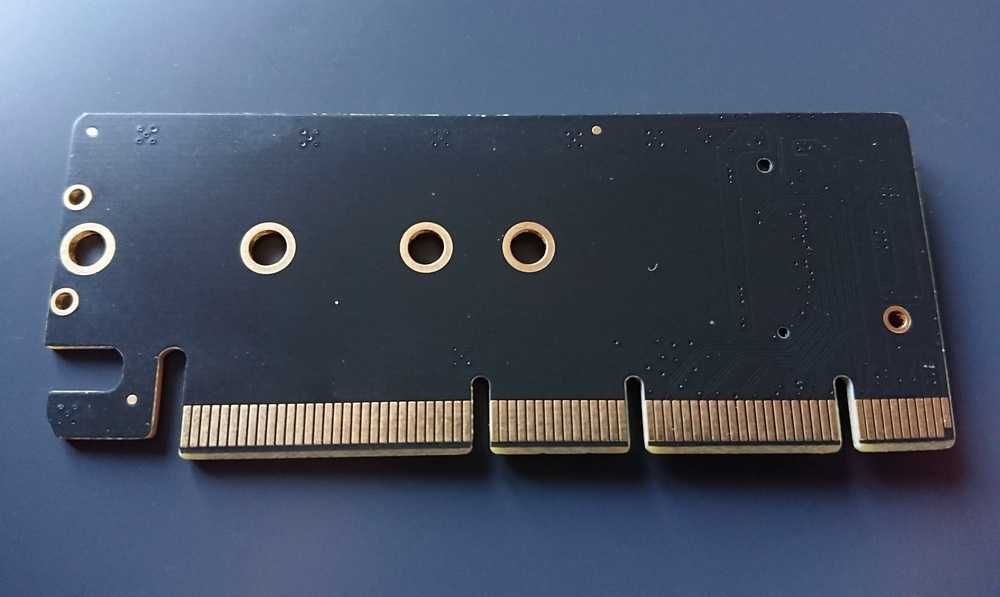 Адаптер переходник NVMe SSD PCIe X16 3.0