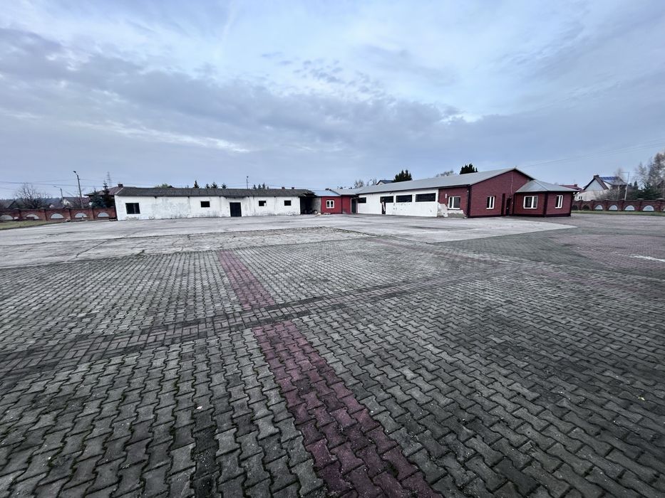Hale do wynajęcia- ogrodzony, utwardzony plac