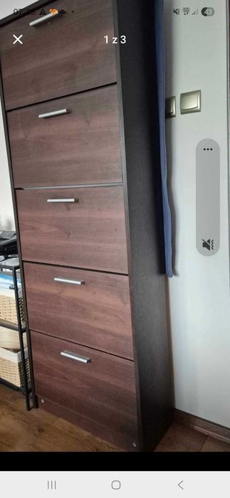 Szafka na buty wysoka