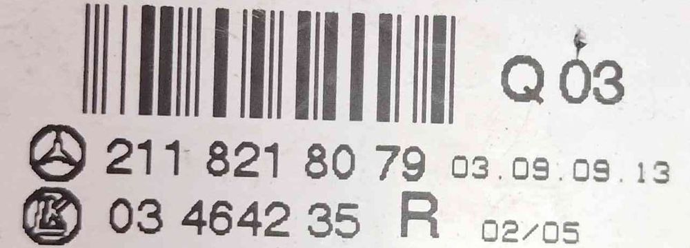 Diversos de Bancos 2118218079 - MERCEDES-BENZ CLS