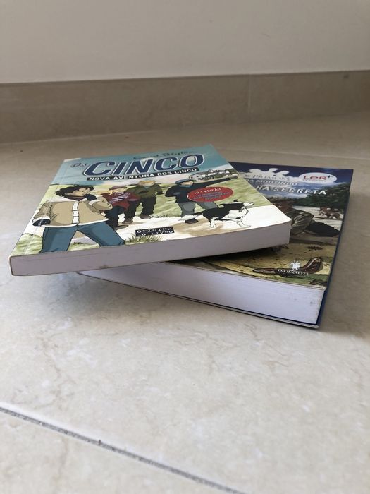 Livros “Os Cinco”, e “Os Primos”