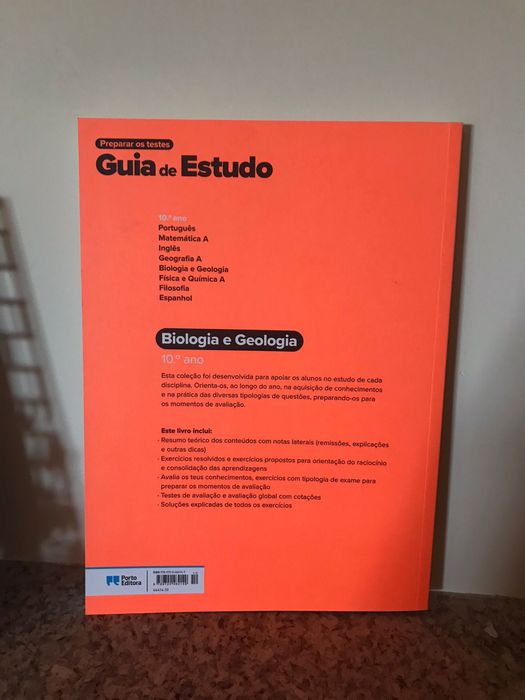 Preparar os Testes - Biologia e Geologia - 10º Ano
