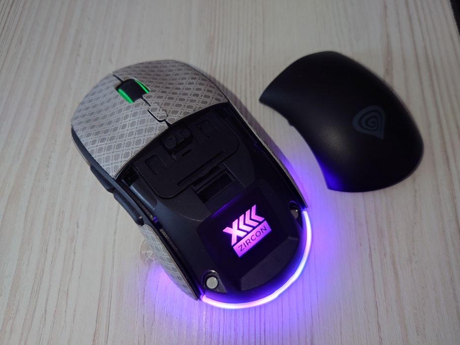 Нова ігрова миша Genesis Zircon XIII Custom Wireless RGB Black 29000dp