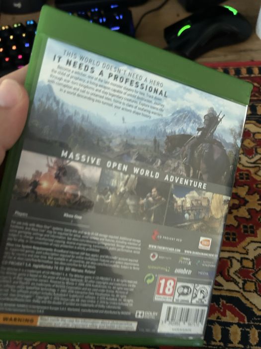Witcher wild hunt xbox one
