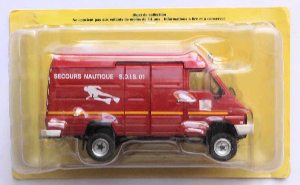 Renault B70 4x4 VSN Bombeiros de Ain 1/43 Ixo em blister