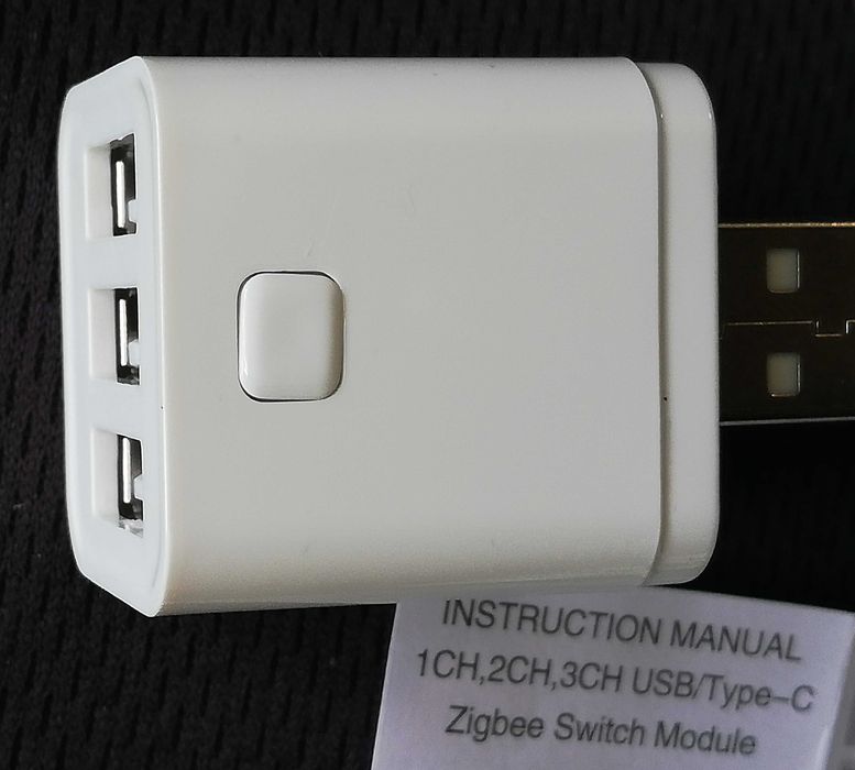 Adapter Zigbee Micro USB Type-C, przełącznik 3-kanałowy kompatybilny z Philips Hue