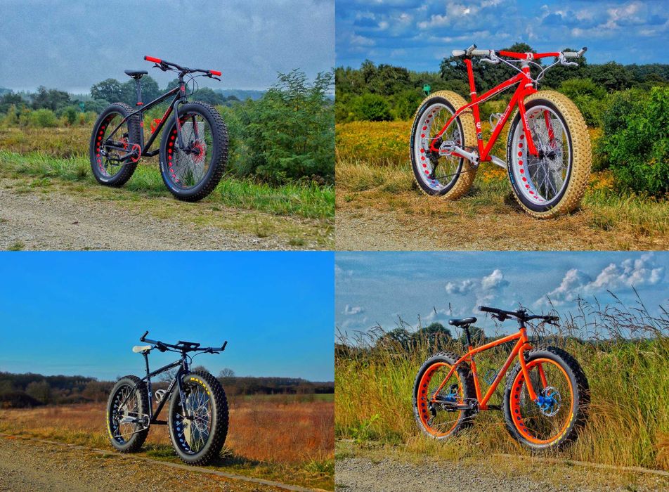 Rama fat bike fatbike 17 cali cromo czytaj opis