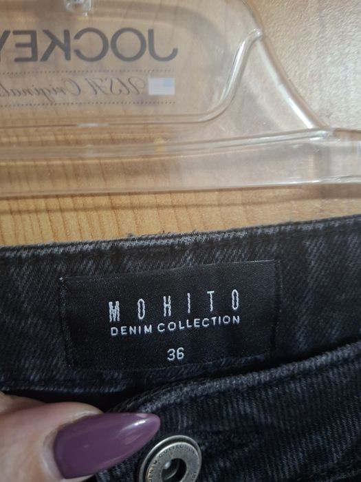 Spodnie mohito rozmiar 36 mom fity