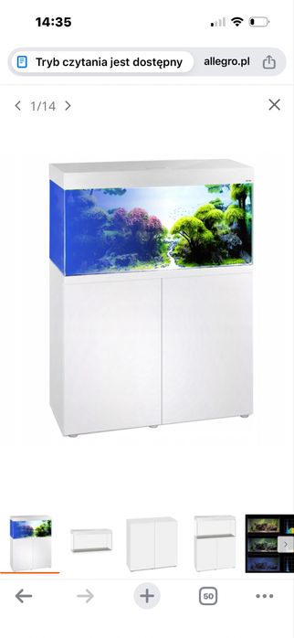 Aquael zestaw Opti Set 200 z szafką