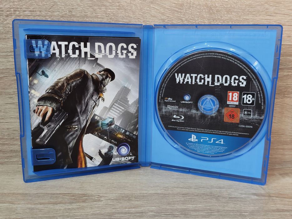 Watch dogs gra ps4 playstation 4 action przygodowa open world