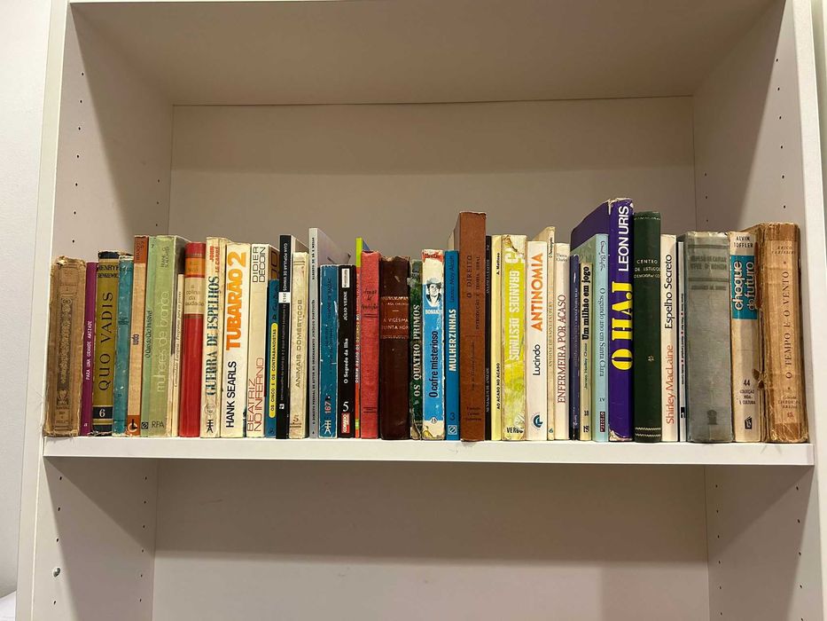 Lotes de livros 2.5euros cada unidade