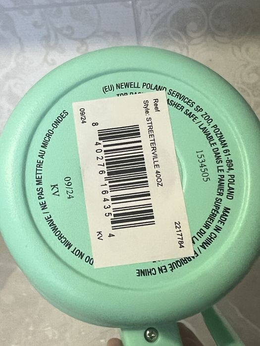 Термостакан з трубочкою Contigo Thermalock Tumbler 1200 мл Reef