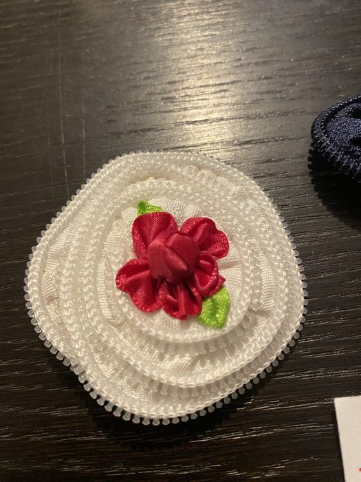 Broszki handmade z suwaków unikat zestaw 38