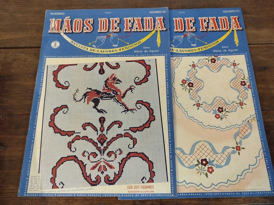 Mãos de Fada - Revista de Lavores ( Costura - Bordados)