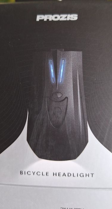 Lanterna de bicicleta nova recarregavel com sensor de luminosidade...