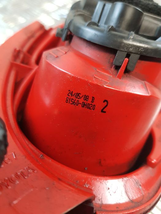 Lampa Lewa Tył 815600H020 + Wkład Toyota Aygo I 08R- Europa