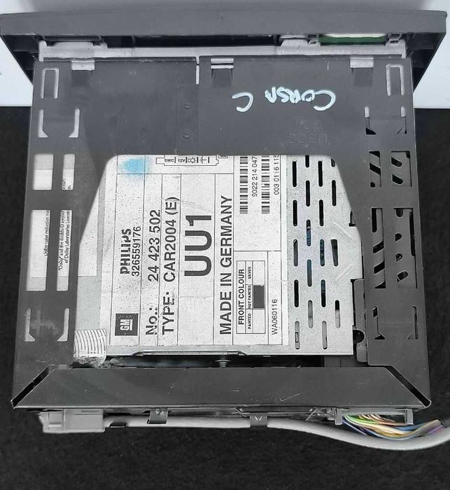 Rádio / Auto Rádio 24423502 - OPEL CORSA C