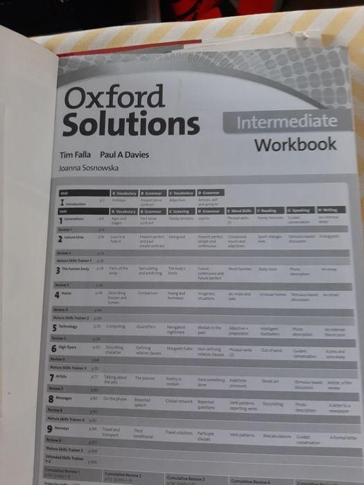 Oxford solutions intermediate