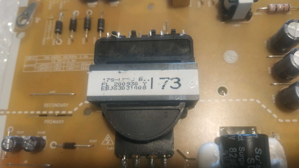 LG TV Power Supply Board _ EAX.678.652.01 (1.7)64751448404738122