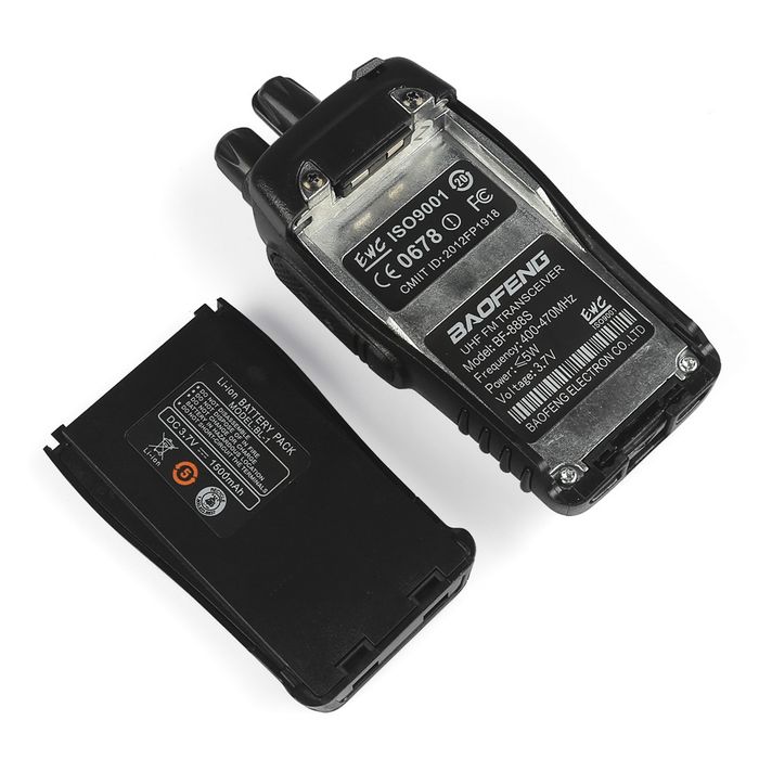 (NOVO) 2 x Rádios walkie talkies BAOFENG 888S - 400-470MHZ - Envio 24H