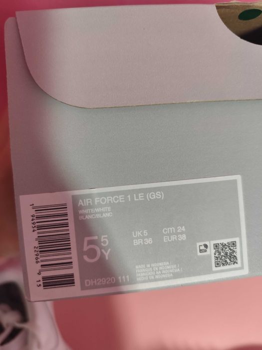 Sapatilhas Nike air force LE (GS)