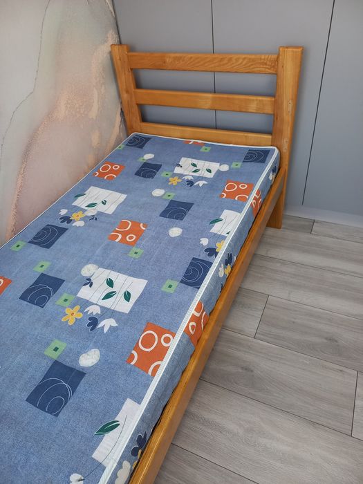 Дитяче ліжко дерев'яне 80×190