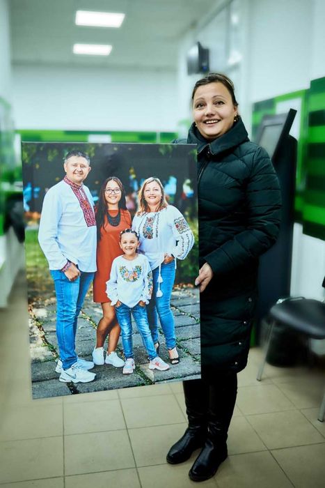 Картина Фото на полотні, друк портрета, Дрім, Поп Арт, Колаж подарунок