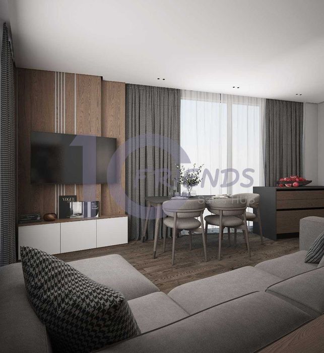 2-к в панорамі з частковим ремонтом ЖК Метрополіс,Теремки,Республіка