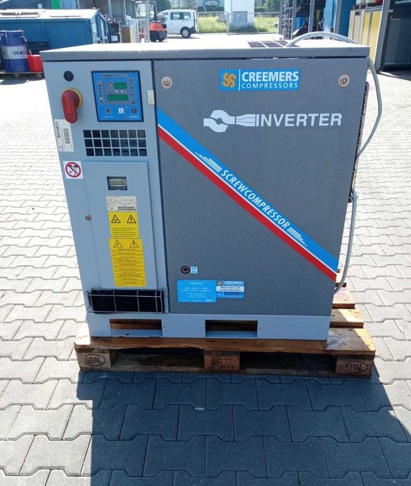 SPRAWNA!!! Sprężarka CREEMERS RCB11/8 FREQ 11kW 1,8m³/min S014831