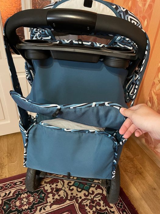 Дитяча коляска, прогулка, для хлопчика, зимова.