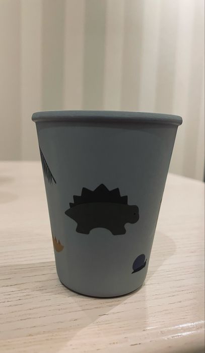 Чашки Liewood Dinosaurus/Mist