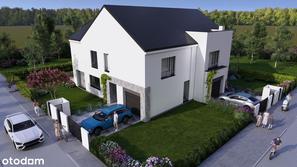 Działka inwestycyjna o pow. 865 m2 z projektem i PNB