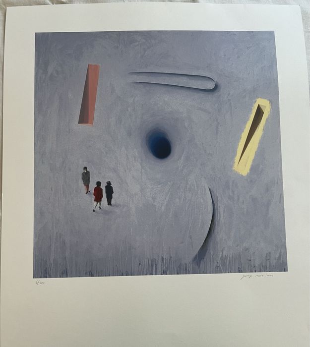 Signed and Numbered Screen Print by Jorge Martins