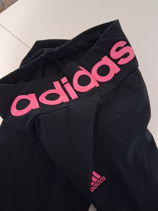 Spodnie legginsy ADIDAS dla dziewczynki