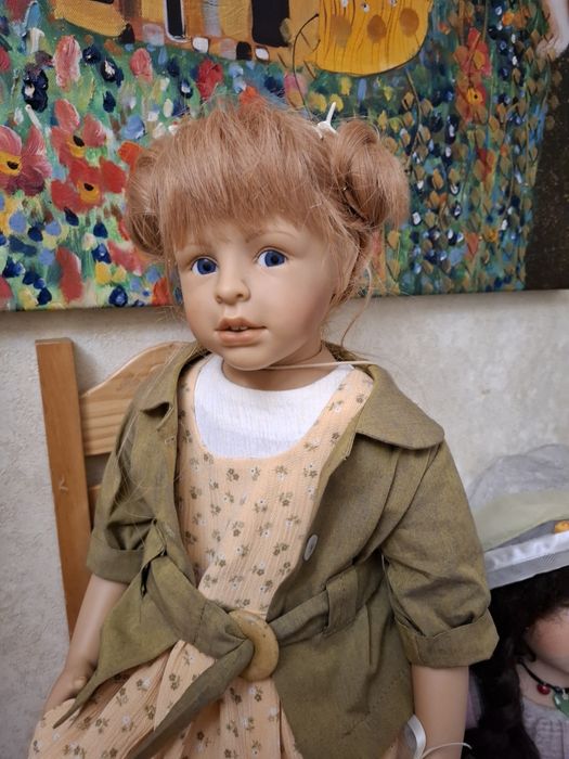 Коллекционная виниловая кукла от автора Heidi Plusczok,Хайди Плющок