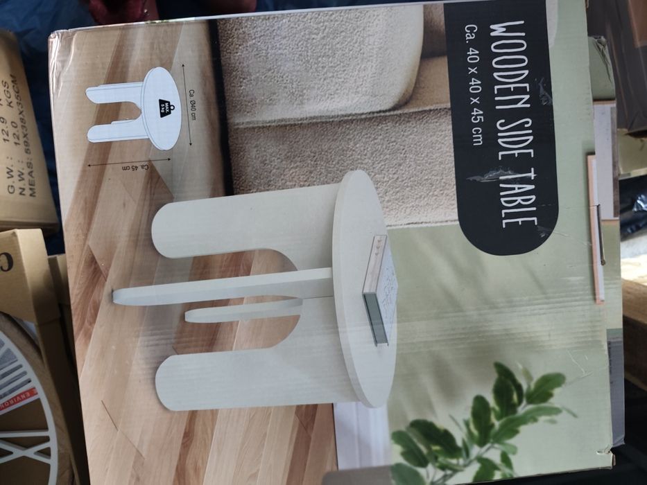 Stolik przystawny 40x40x45