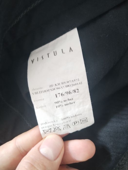 Garnitur Vistula ciemny granat M 50