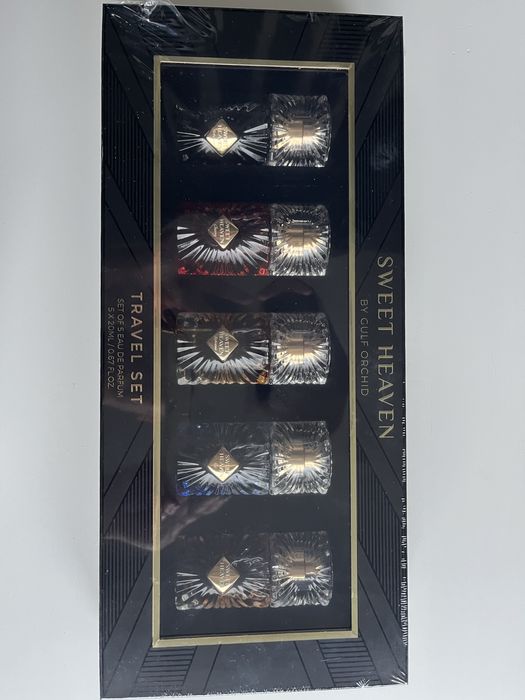 Gulf Orchid Zestaw Perum Sweet  Hesven 5X20ML WODA PERFUMOWANA UNISEX