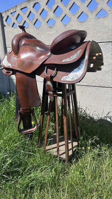 Siodło western A. Frinta Saddlery | Reining / All Around | Skóra Premium