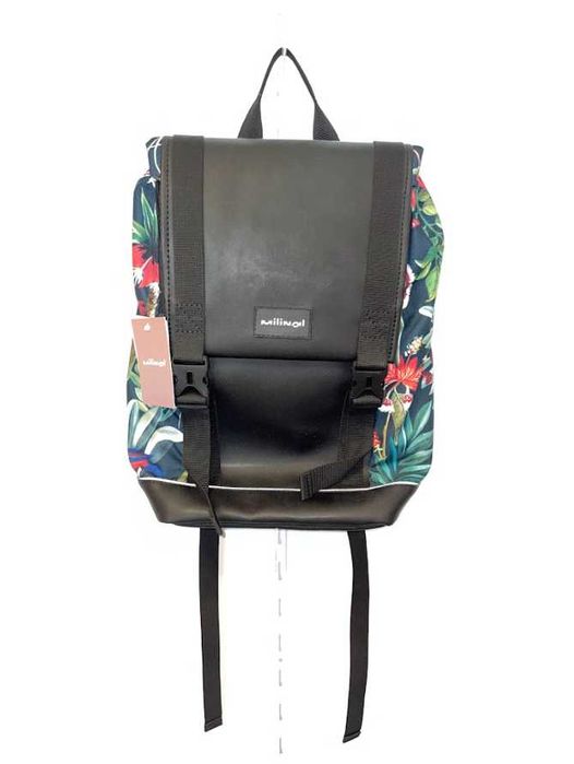 Plecak miejski z klapą Milinal Aviapack PRINT ORNAMENT EX0039