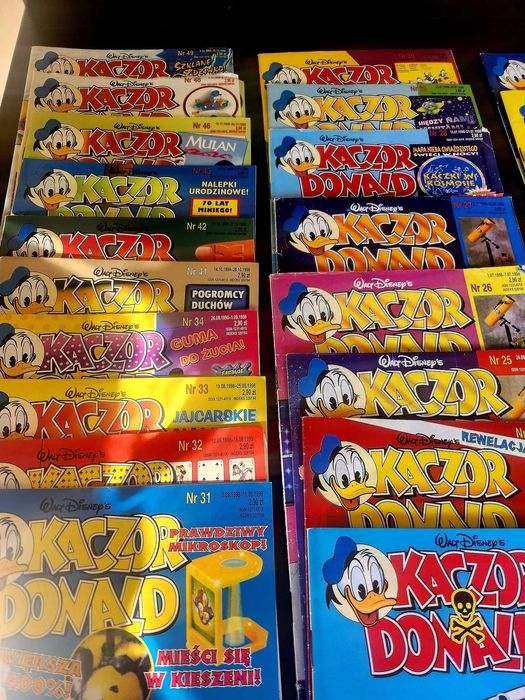KACZOR DONALD Komiksy wydanie zeszytowe rok 1998
