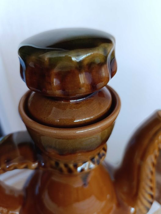 Вінтажний кувшин (глечик, куманець), Васильківська майоліка