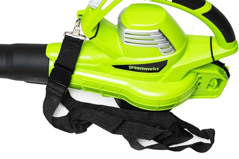 Повітродувка електрична Greenworks дуйка 650Вт 15000об Воздуходувка PL