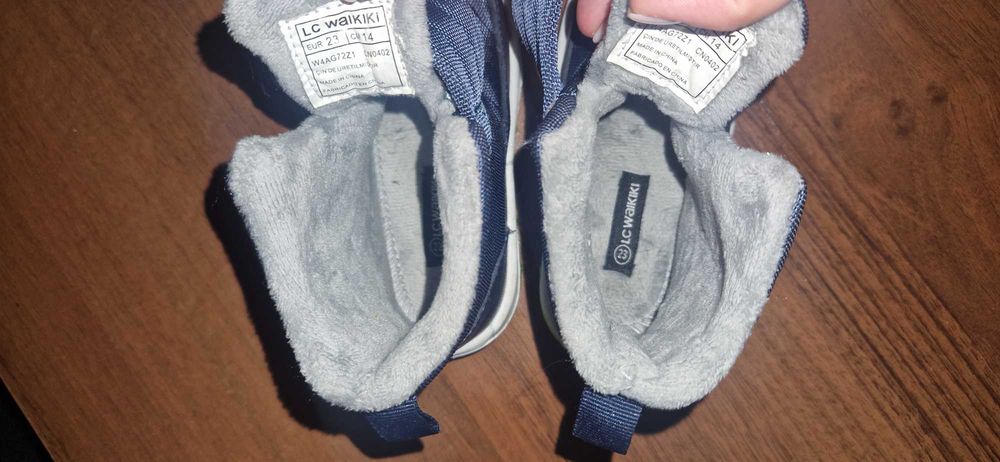 Дитячіі чоботи тепла зима, перехвдна весна