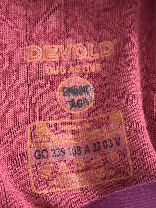 Legginsy Devold XS 80% merino wool merynos thermolite termo zimowe