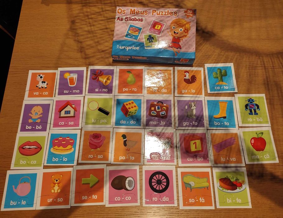 Jogo Puzzle - As sílabas