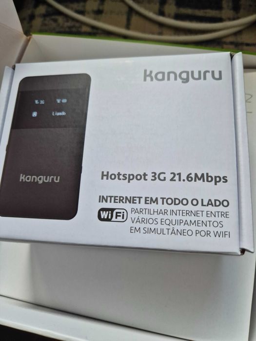 Hotspot Kanguru 3G nos, novo
