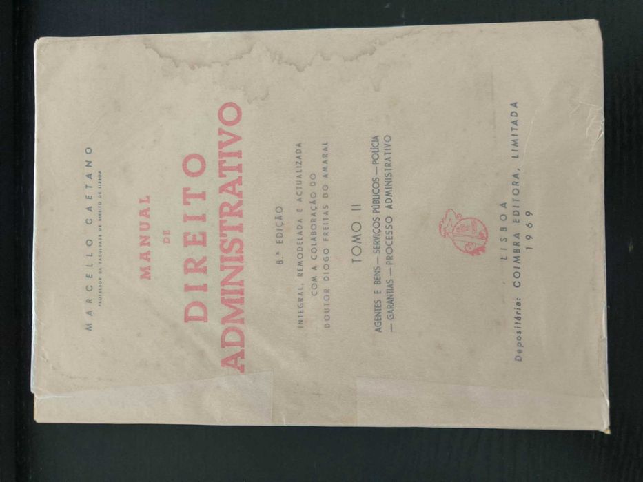 Manual de Direito Administrativo Vols. I e II  - Marcelo Caetano