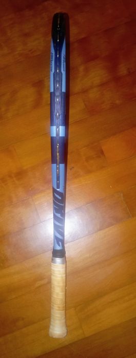 Babolat Pure Drive 300g Azul Claro — encordoada + overgrip + antivibrador
